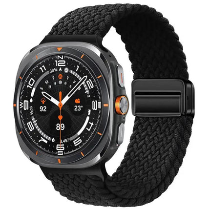 Magnetic Nylon Braid Loop Watch Band For Galaxy Watch