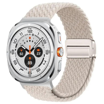 Magnetic Nylon Braid Loop Watch Band For Galaxy Watch