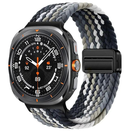 Magnetic Nylon Braid Loop Watch Band For Galaxy Watch