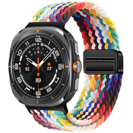 Magnetic Nylon Braid Loop Watch Band For Galaxy Watch