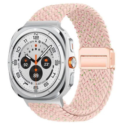 Magnetic Nylon Braid Loop Watch Band For Galaxy Watch