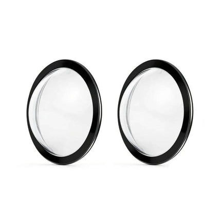 Lens Guard Protective Cover Kits for Tesla Vehicles - clear round camera lens covers with black trim for Cybertruck, Model Y Juniper, Model S