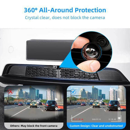 Lens Guard Protective Cover Kits for Tesla Vehicles crystal-clear 360° camera lens cover for Cybertruck Model Y Juniper Model S
