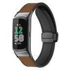 For Fitbit Charge 5 / Charge 6 / Dark Brown
