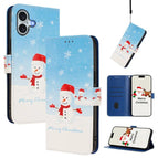 For iPhone 16 Plus / Snowflake Snowman