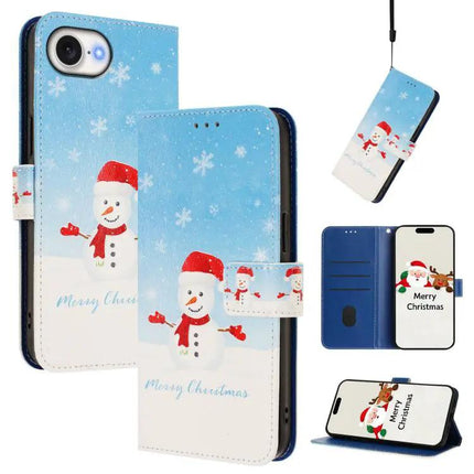 Practical Leather Phone Case With Strap And Card Slots For Everyday Use