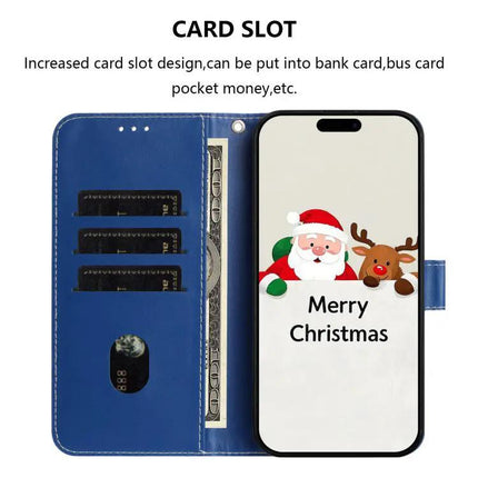 Practical Leather Phone Case With Strap And Card Slots For Everyday Use