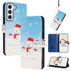 For Samsung Galaxy S22+ 5G / Snowflake Snowman
