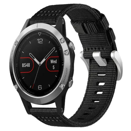 Two-Section Nylon Watch Band 20mm 22mm Adjustable Strap
