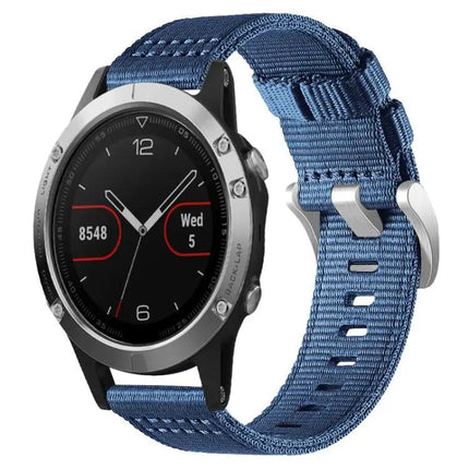 Two-Section Nylon Watch Band 20mm 22mm Adjustable Strap