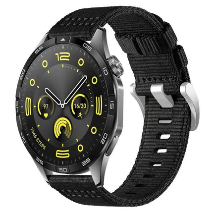 Two-Section Nylon Watch Band 20mm 22mm Adjustable Strap