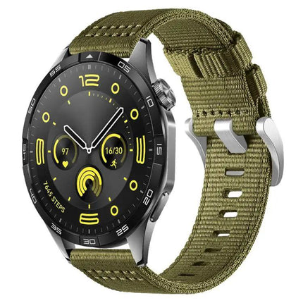 Two-Section Nylon Watch Band 20mm 22mm Adjustable Strap