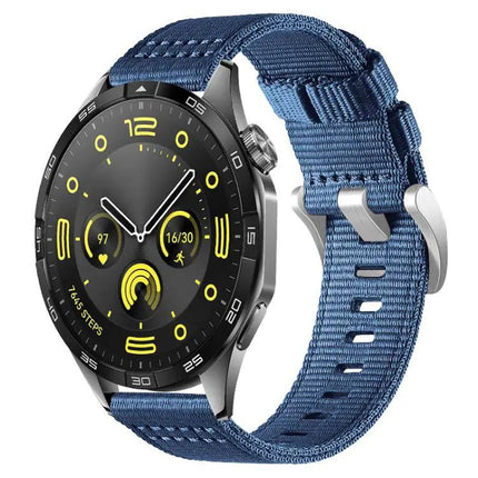 Two-Section Nylon Watch Band 20mm 22mm Adjustable Strap