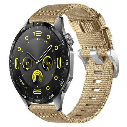Two-Section Nylon Watch Band 20mm 22mm Adjustable Strap