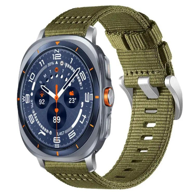 Adjustable Nylon Replacement Strap For Galaxy Watch Ultra2 | Syndmart