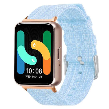 Xdfind Nylon Canvas Watch Band 18/20/22mm Adjustable
