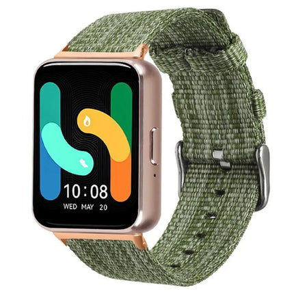 Xdfind Nylon Canvas Watch Band 18/20/22mm Adjustable