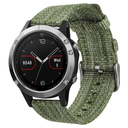Xdfind Nylon Canvas Watch Band 18/20/22mm Adjustable