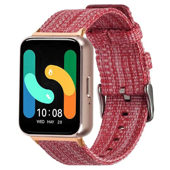 Nylon Canvas Watch Band For Samsung Galaxy Fit3 Adjustable | Syndmart
