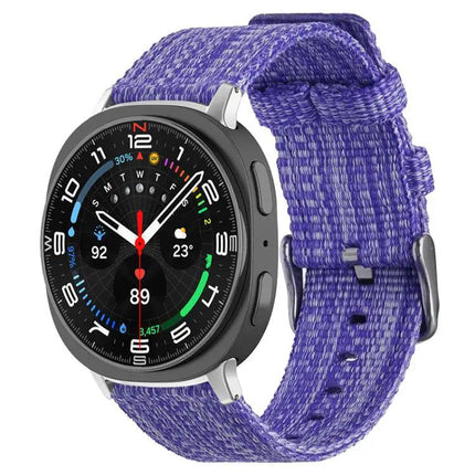 XDfind Nylon Canvas Watch Band For Samsung Galaxy Watch