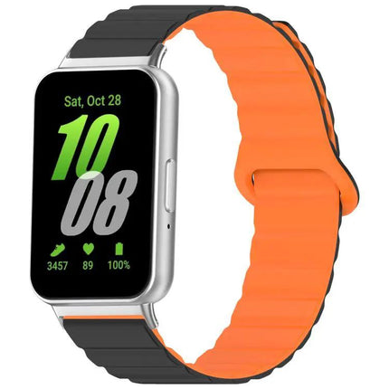 Magnetic Silicone Watch Band Glossy Loop 18mm 20mm