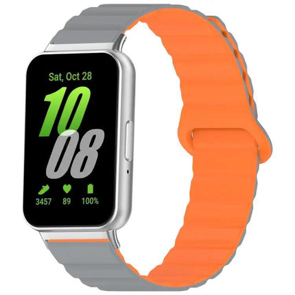 Magnetic Silicone Watch Band Glossy Loop 18mm 20mm
