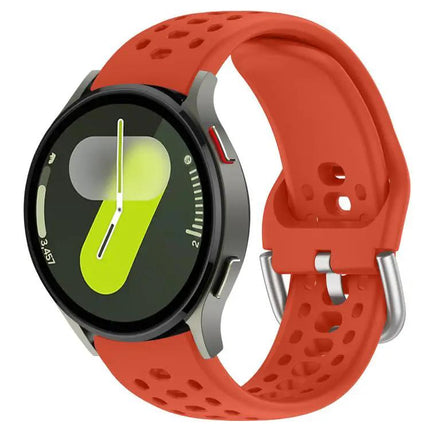 Silicone Sport Watch Band For Samsung Galaxy Watch 7/6/5/FE