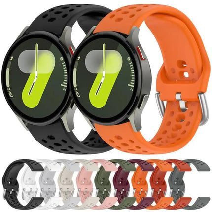 Silicone Sport Watch Band For Samsung Galaxy Watch 7/6/5/FE