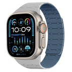For Apple Watch 42 / 44 / 45 / 46 / 49mm / Grey + Blue