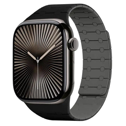 Magnetic Silicone Apple Watch Band Adjustable 38-49mm | Syndmart