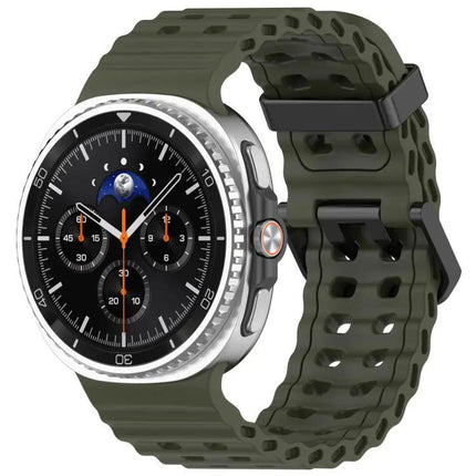 xDfind Silicone Dual-Row Buckle Watch Band Galaxy Watch 9/8