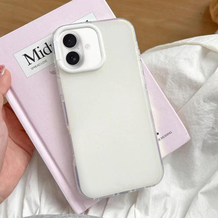 Colorful Gradient Phone Case For Everyday Protection shown slim white gradient TPU case on smartphone with secure non-slip grip