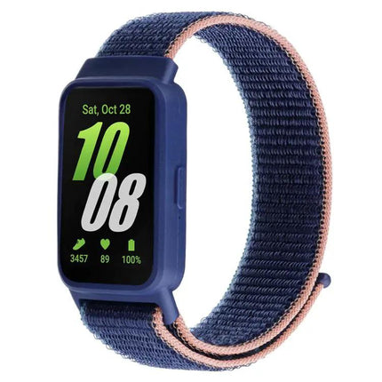Xdfind Nylon Hook And Loop Watch Band For Galaxy Fit 3