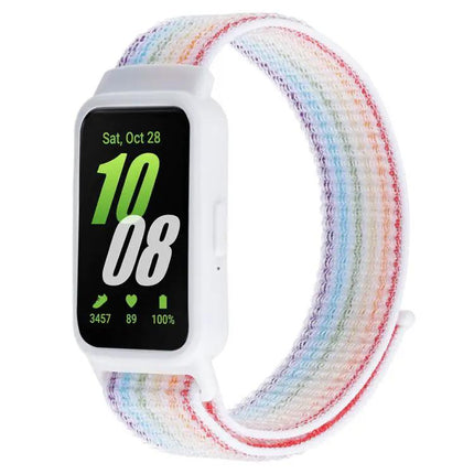 Xdfind Nylon Hook And Loop Watch Band For Galaxy Fit 3