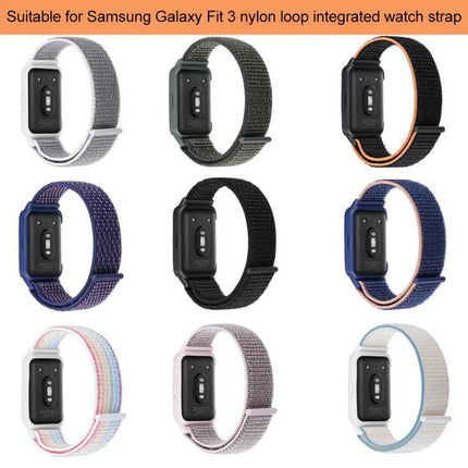 Xdfind Nylon Hook And Loop Watch Band For Galaxy Fit 3