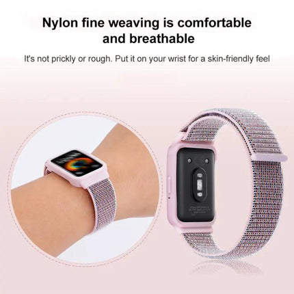 Xdfind Nylon Hook And Loop Watch Band For Galaxy Fit 3
