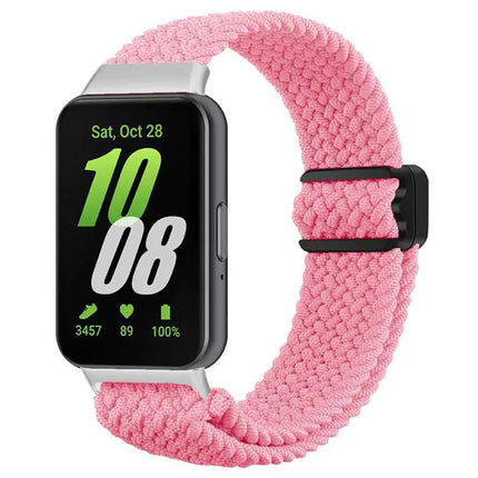 Magnetic Nylon Braided Watch Band For Samsung Galaxy Fit 3