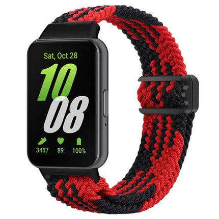 Magnetic Nylon Braided Watch Band For Samsung Galaxy Fit 3