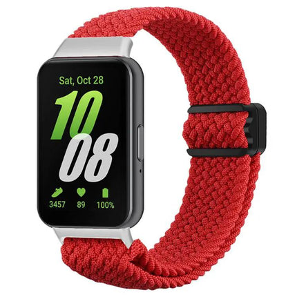 Magnetic Nylon Braided Watch Band For Samsung Galaxy Fit 3