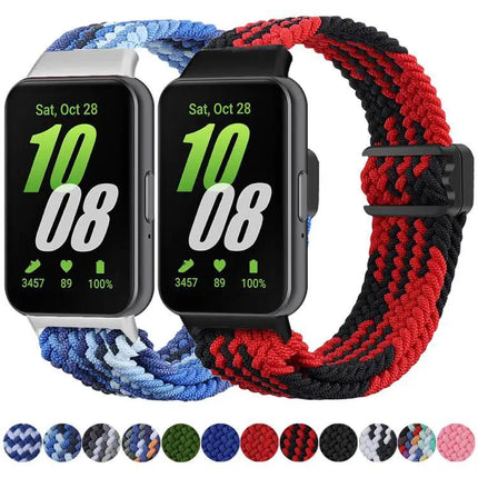 Magnetic Nylon Braided Watch Band For Samsung Galaxy Fit 3