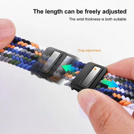 Magnetic Nylon Braided Watch Band For Samsung Galaxy Fit 3