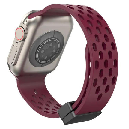 Xdfind Silicone Magnetic Clasp Apple Watch Band 38-49mm | Syndmart