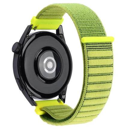 Xdfind Nylon Wave Texture Hook And Loop Watch Band 20mm 22mm