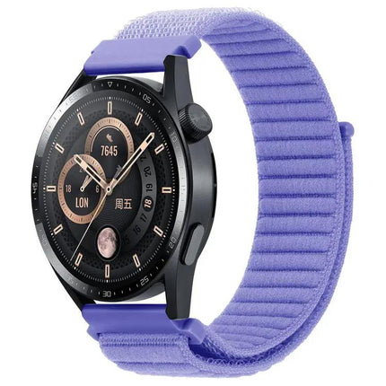 Xdfind Nylon Wave Texture Hook And Loop Watch Band 20mm 22mm