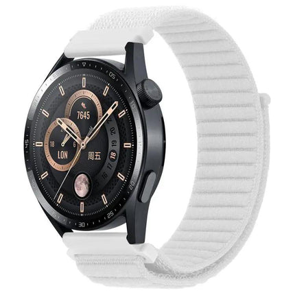 Xdfind Nylon Wave Texture Hook And Loop Watch Band 20mm 22mm