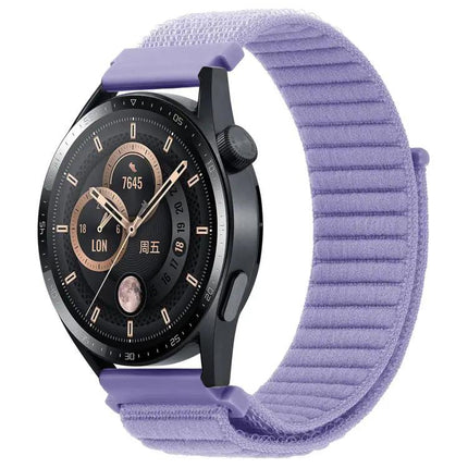 Xdfind Nylon Wave Texture Hook And Loop Watch Band 20mm 22mm