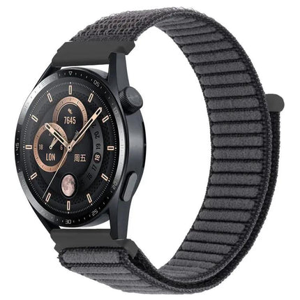 Xdfind Nylon Wave Texture Hook And Loop Watch Band 20mm 22mm