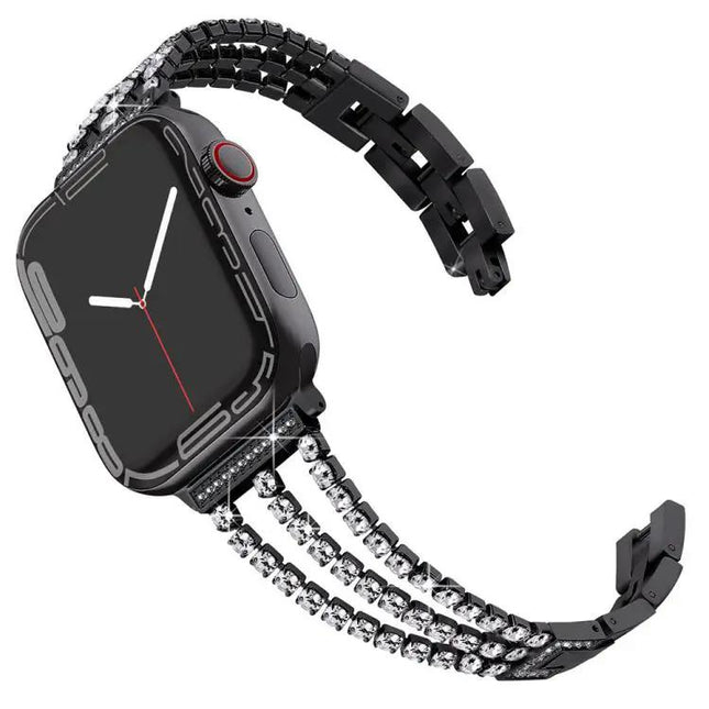 XDFind Metal Diamond Watch Band For Apple Watch 38-49mm | Syndmart