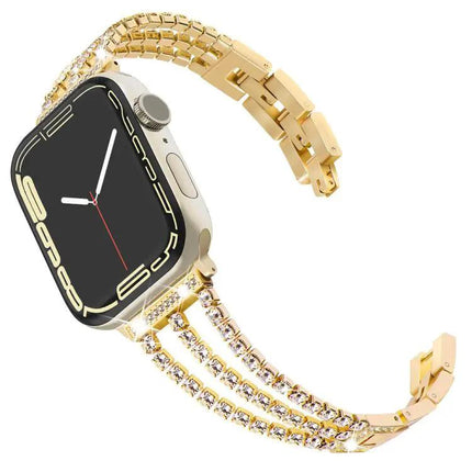 XDFind Metal Diamond Watch Band For Apple Watch 38-49mm | Syndmart