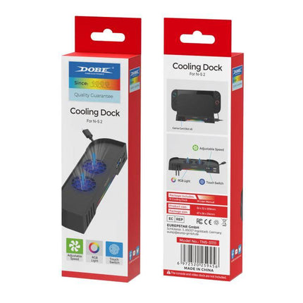 Keep Your Nintendo Switch Cool With DOBE Charging Base - compact cooling dock and charging stand for long gaming sessions